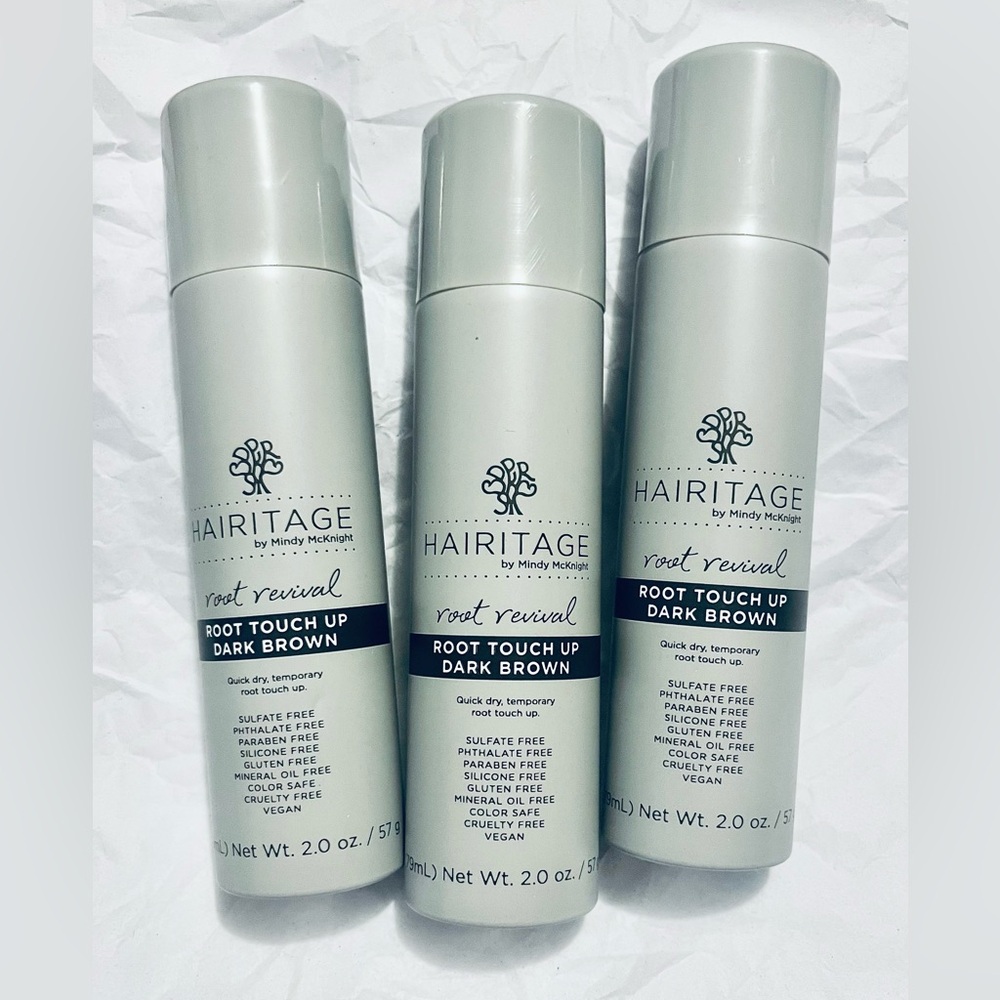 Hairitage Root Revival Root Touch Up ~ Dark Brown X3